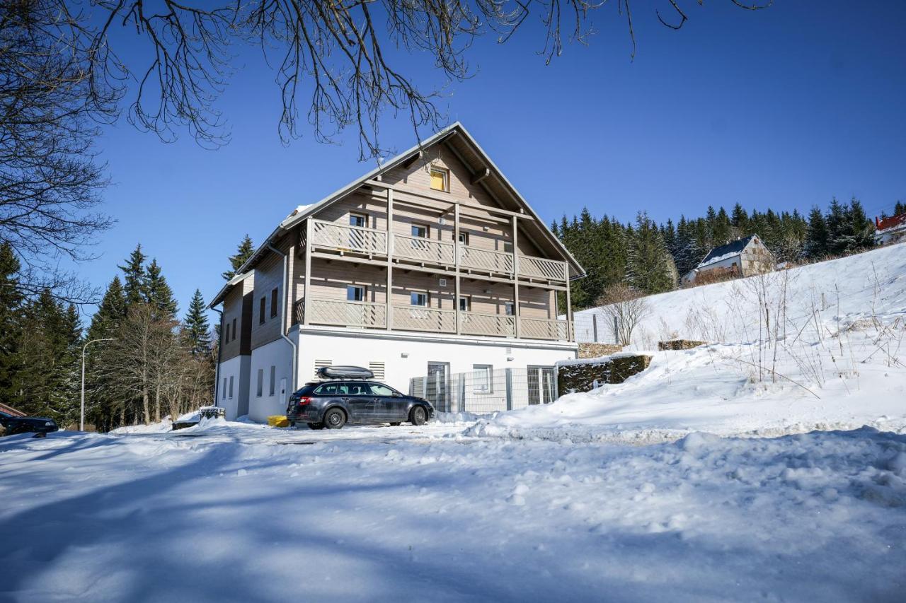 Krusnohorske Strane Apartment Loučná pod Klínovcem Exterior foto