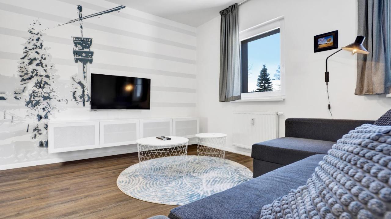 Krusnohorske Strane Apartment Loučná pod Klínovcem Exterior foto
